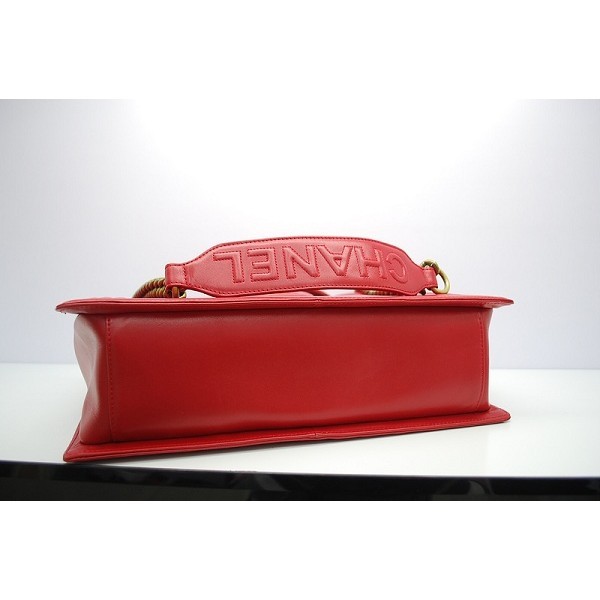 Borse Chanel A66714 Red Boy Vitello Grande