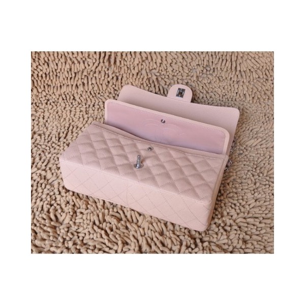 Borse Chanel Flap A01113 In Pelle Caviar Rosa Con Shw