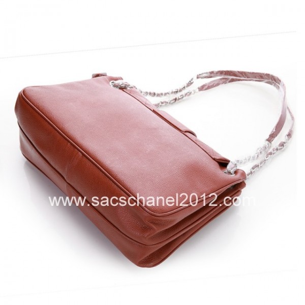 Chanel 2012 Borse In Pelle Caviar Maroon Con Silver Perdere