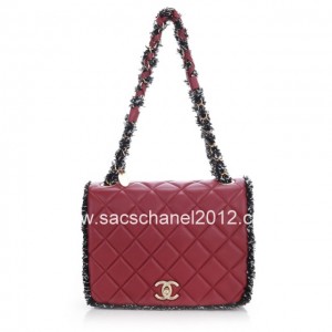 Chanel 2012 Borse In Pelle Di Vacchetta Con Maroon Discussioni T