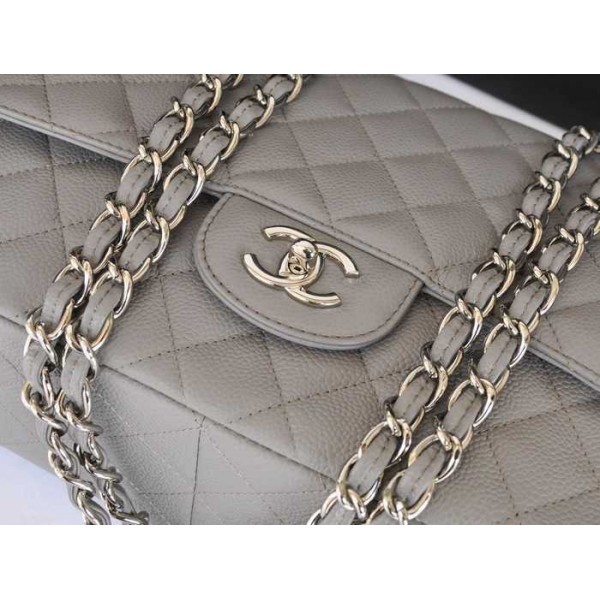 Chanel A28600 Nero Caviar Flap Borse In Pelle Con Shw