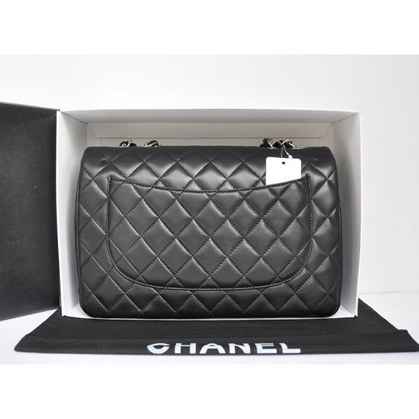 Chanel A28600 Nero Flap Borse Importazione Di Agnello Con Shw