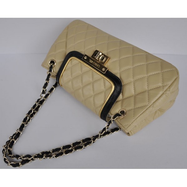 Chanel A66914 In Pelle Di Agnello Albicocche Con Fisarmonica Per