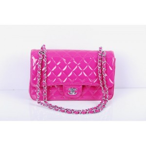 Rose Borse Chanel A01112 Brevetti Flap In Pelle Con Shw