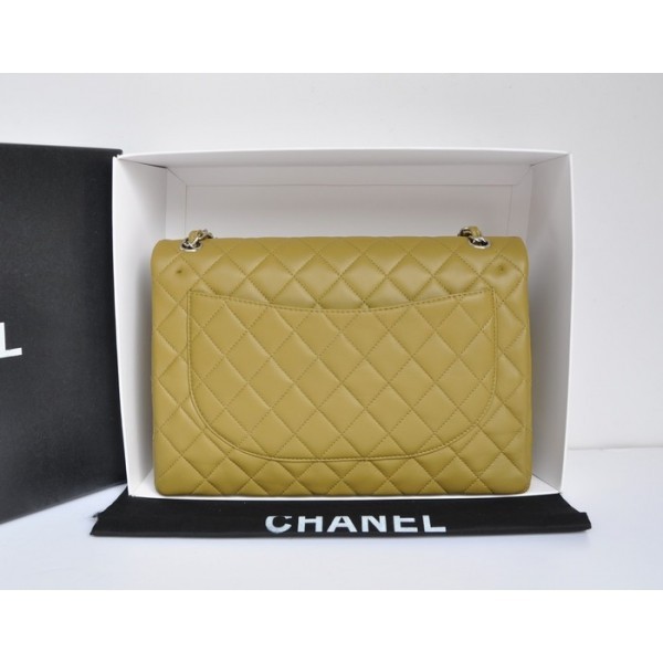 Verde Militare Borse Chanel A47600 Agnello Lembo Di Importazione