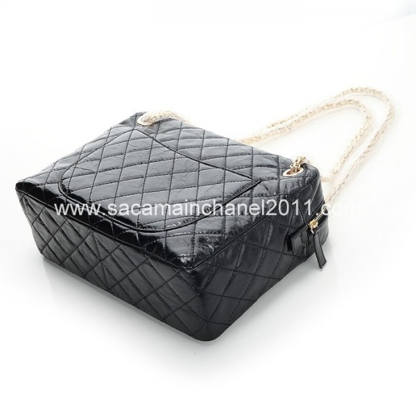 Vintage Chanel 2012 Oil Cera In Pelle Fotocamera Borse Con Ghw