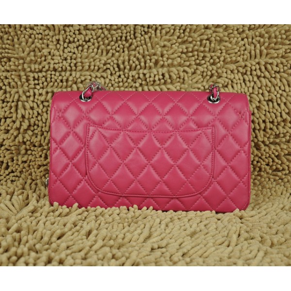 Borse Chanel Flap A01113 In Red Rose Agnello Con Shw