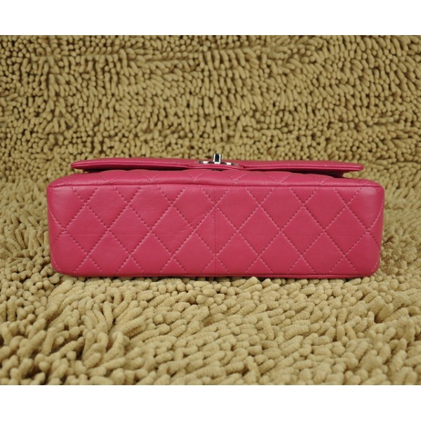 Borse Chanel Flap A01113 In Red Rose Agnello Con Shw