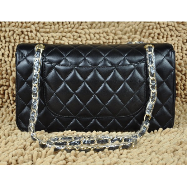 Borse Chanel Flap A01113 In Pelle Di Agnello Nero Con Hardware O