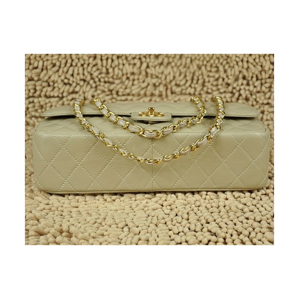 Chanel A01113 Albicocca Flap Borse Agnello Con Hardware Oro