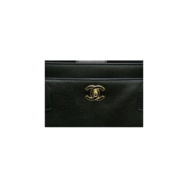 Chanel A15206 Grande Vitello Nero Della Borsa