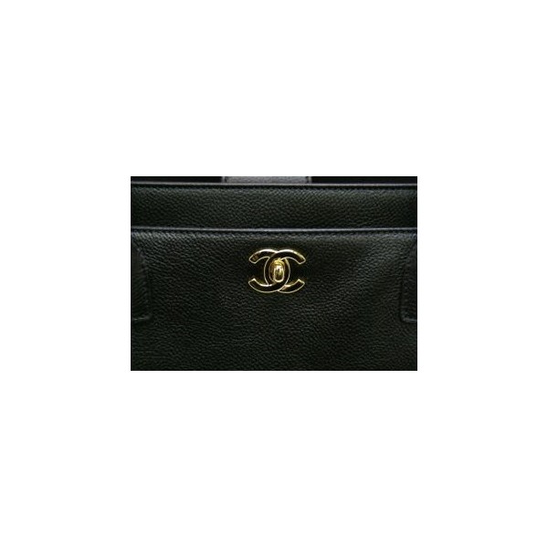 Chanel A15206 Grande Vitello Nero Della Borsa