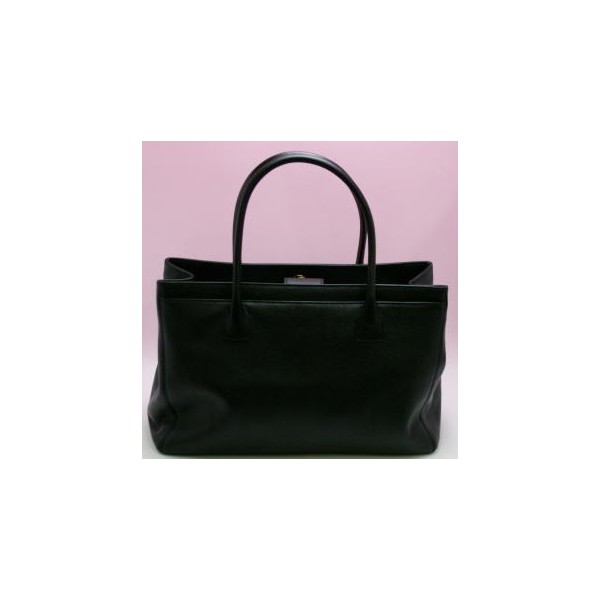 Chanel A15206 Grande Vitello Nero Della Borsa