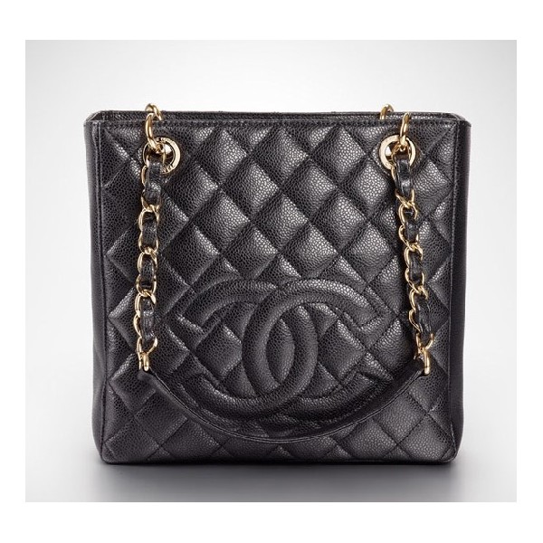 Chanel A50994 Y01864 94305 Borse Nero Shopping Medio