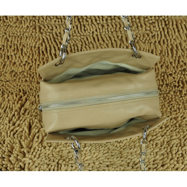 Chanel Borse A58004 In Pelle Caviar Albicocca Con Ecs