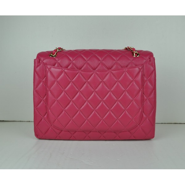 Borse Chanel Flap A46558 In Agnello Rosa Con Oro Hw