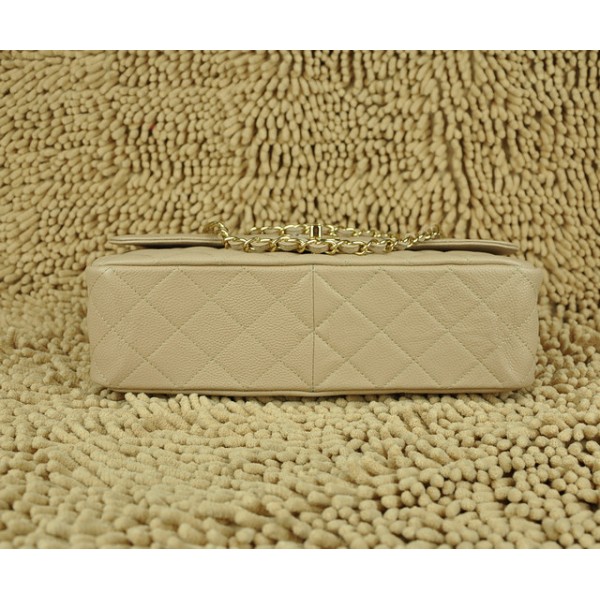 Borse Chanel Jumbo Flap A28600 In Pelle Pieno Fiore Con Albicocc