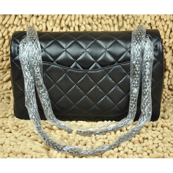 Chanel A30226 Flap Borse In Pelle Di Agnello Nero Classico