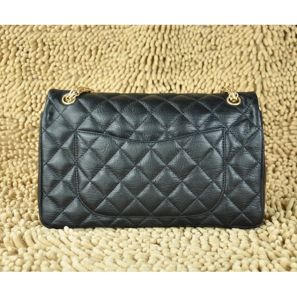 Chanel A30226 Flap Borse In Pelle Di Vitello Nera Con Hardware O