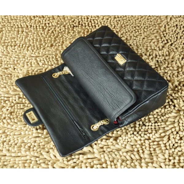 Chanel A30226 Flap Borse In Pelle Di Vitello Nera Con Hardware O