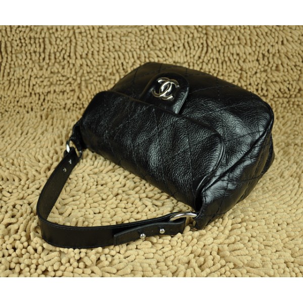 Borse Chanel Classic Single Spalla 48015 Pelle Di Vitello Nera