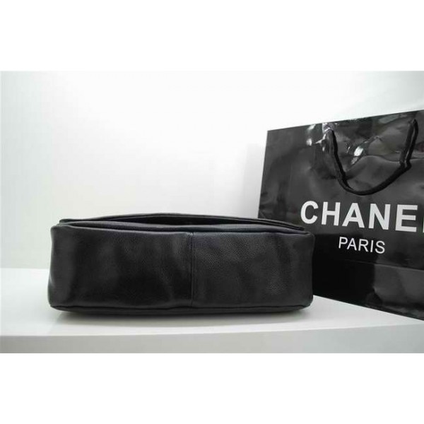 Chanel 36035 Black Veins Borse In Pelle Fiore