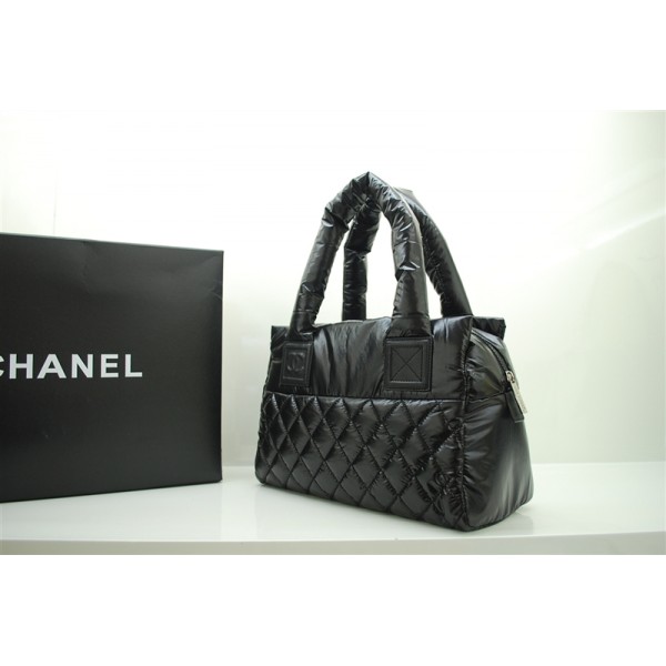 Chanel A48619 Y06883 94305 Trapuntato In Nylon Con Cerniera Bors