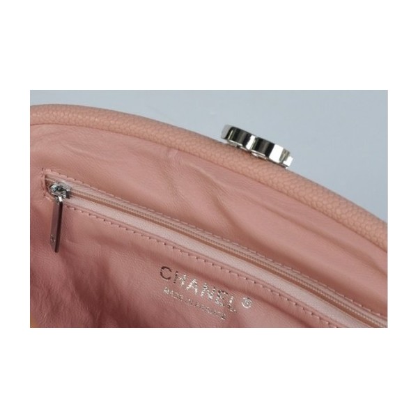 Chanel A32342 Caviale Rosa Clutch In Pelle