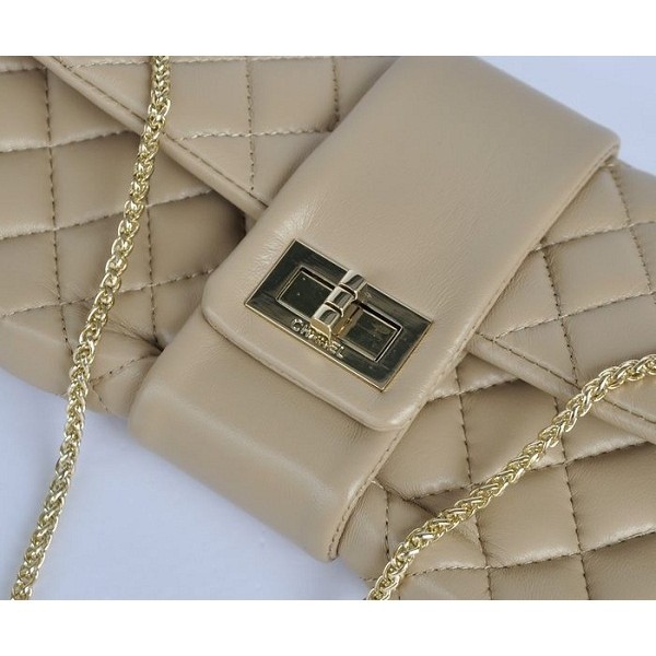 Frizione Borse Chanel 2012 Agnello Albicocche Con Oro Hw