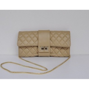 Frizione Borse Chanel 2012 Agnello Albicocche Con Oro Hw