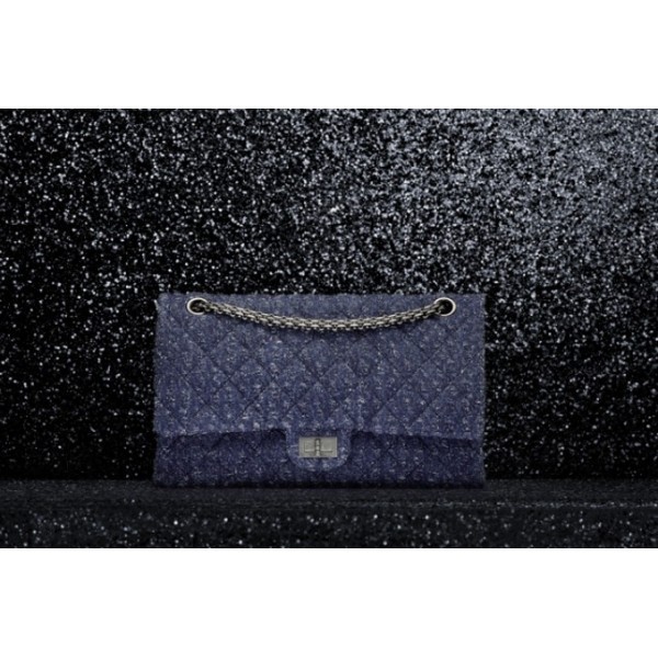 Chanel A37587 Y07489 M8474 Trapuntato Borse Flap Tweed Classic