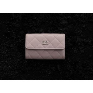 Chanel A50169 Y01480 31410 In Pelle Di Agnello Titolare Carta Ro