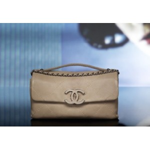 Chanel A65063 Y07247 61506 Ultra Soft Suede Clutch