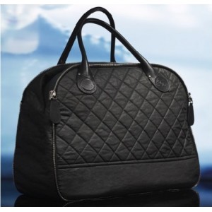 Chanel A66506 Y07305 94305 Borsa Bowling Patinata Espandibile