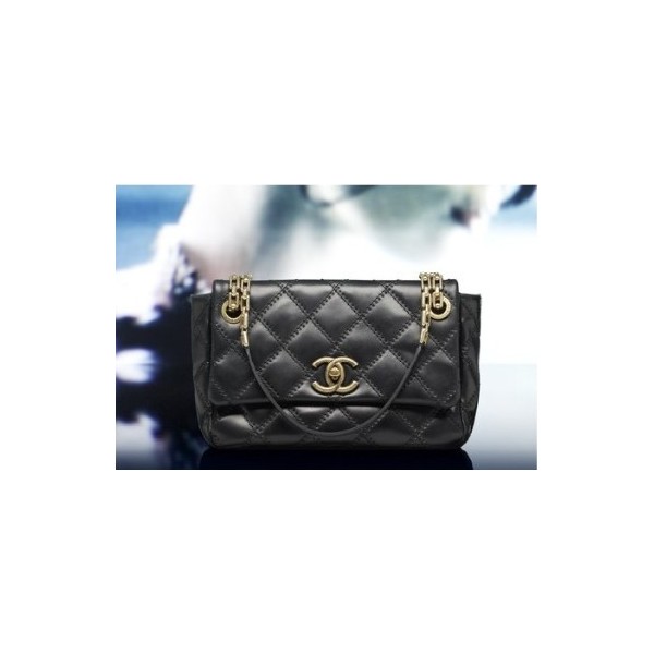 Chanel A66517 Y07295 94305 Hot Stamp Borse Vitello Smaltato