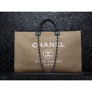 Chanel A66942 Y07492 C2176 Borse Di Tela Di Grandi Dimensioni