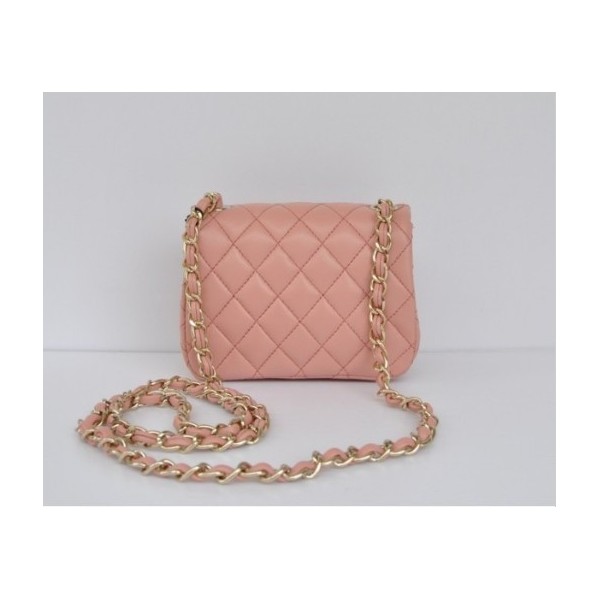 Borse Chanel 2011 Rose Flap Mini Agnello Con Multi Lock Pierre