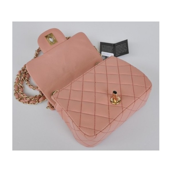 Borse Chanel 2011 Rose Flap Mini Agnello Con Multi Lock Pierre