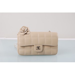 Mini Chanel Borse Chanel Classic Flap Mini Agnello Albicocch