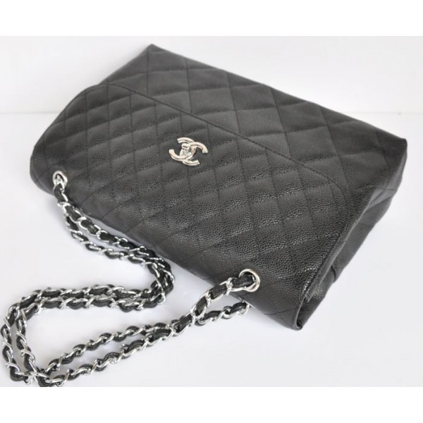 Chanel 50275 Caviale Giro Noire Sax En Muir