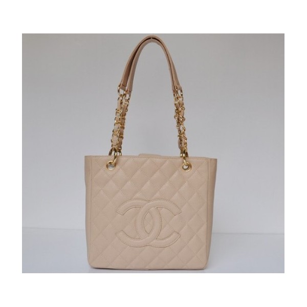 Chanel A20994 Classic Tote Gst Caviar Commerciale Beige Con Ghw