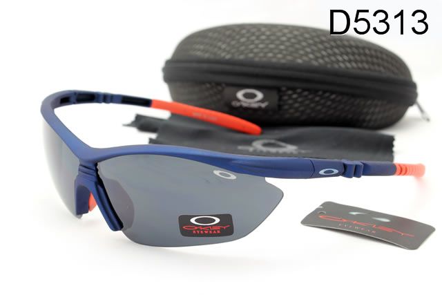 Oakley Commit Occhiali Da Sole Grigio Lente Blu Arancione Rosso Telaio