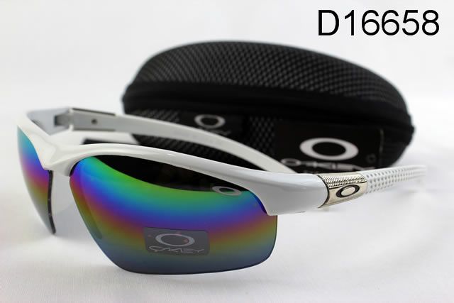 Oakley Commit Occhiali Da Sole Multicolore Lente Bianco Telaio