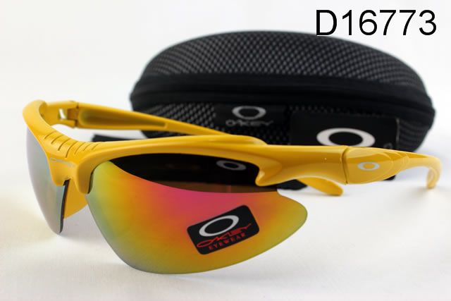 Oakley Commit Occhiali Da Sole Multicolore Lente Giallo Telaio