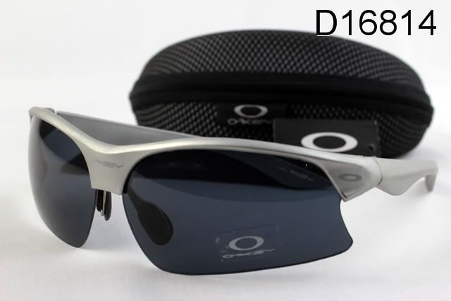 Oakley Commit Occhiali Da Sole Nero Lente Argento Grigio Telaio