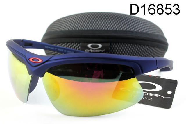 Oakley Commit Occhiali Da Sole Multicolore Lente Profondità Blu Telaio