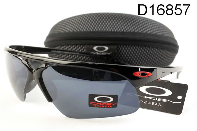 Oakley Commit Occhiali Da Sole Grigio Lente Nero Telaio