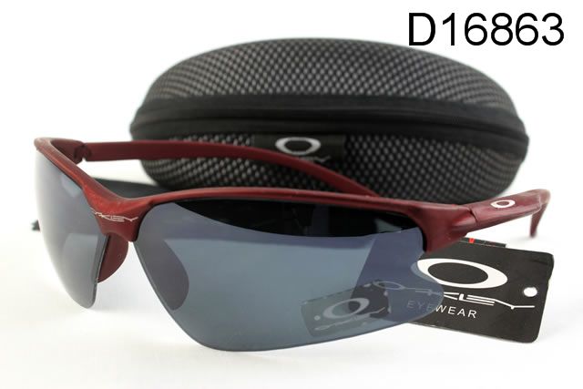 Oakley Commit Occhiali Da Sole Scuro Rosso Telaio