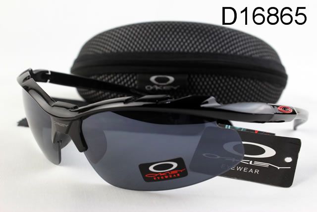 Oakley Commit Occhiali Da Sole Profondità Grigio Lente Nero Telaio