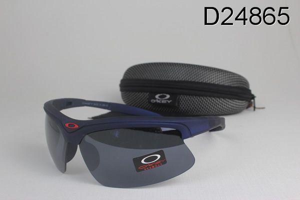 Oakley Commit Occhiali Da Sole Profondità Grigio Lente Scuro Blu Telaio